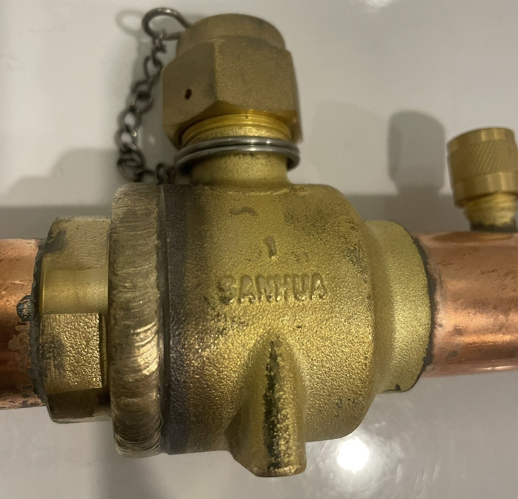 Sanhua 1” Cyclemaster Ball Valve W/ Access 03F10177 NEW!