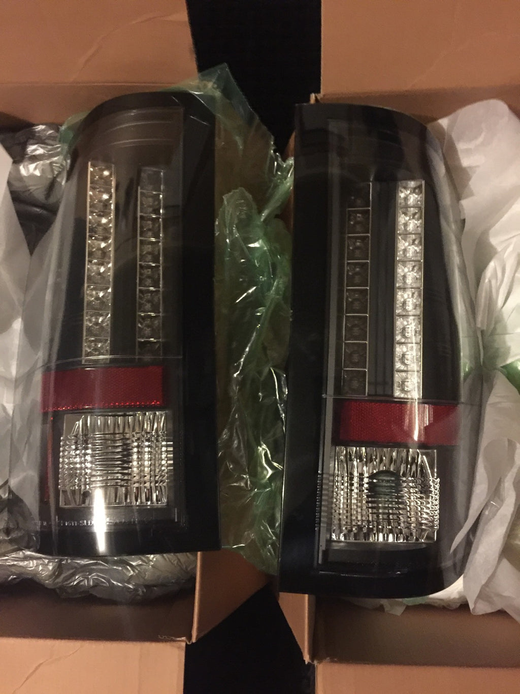 SPYDER ALT YD CS2010 LED BK Pair Black LED Tail Lights for 09-10 Silverado 1500