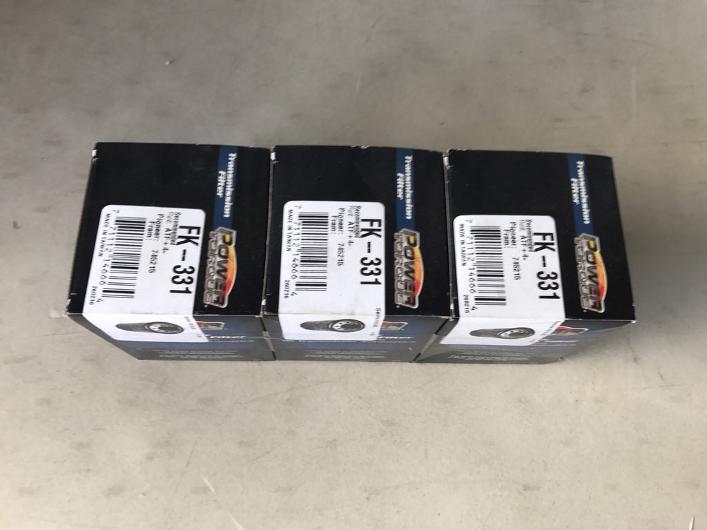 Power Torque FK-331 Automatic Transmission Filter Pack Of 3 FK331 NEW IN BOX