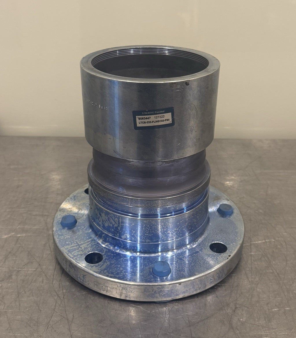 Lokring LTCS-333-FLNG150-P64 Flange Class 150 Carbon Steel 8 Bolt 9063447 NEW!