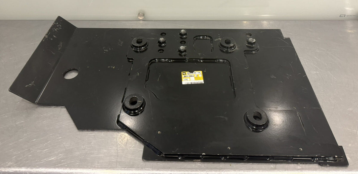 Caterpillar 551-2864 Plate AS-LH Genuine CAT Black NEW! FREE SHIPPING!