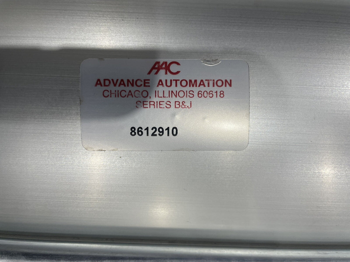 Advanced Automation 8612910 Series B&J Pneumatic Cylinder NEW! FREE SHIPPING!