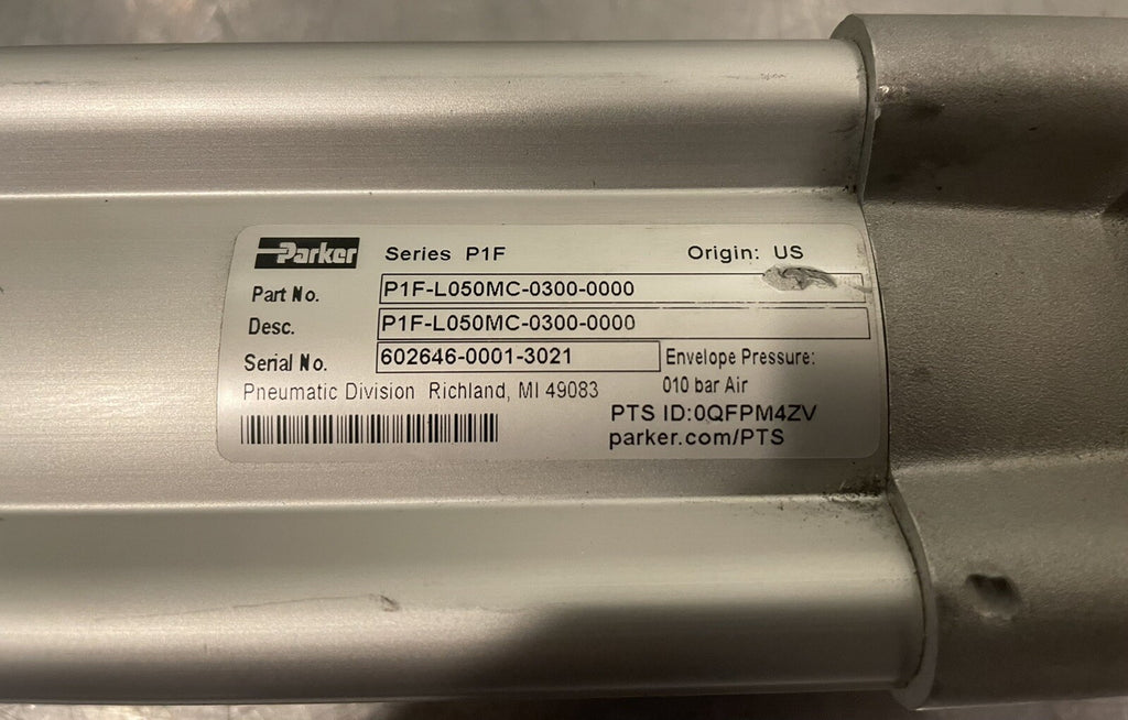 Parker P1F-L050MC-0300-0000 Pneumatic Cylinder P1FL050MC03000000 NEW! SHIPS FREE