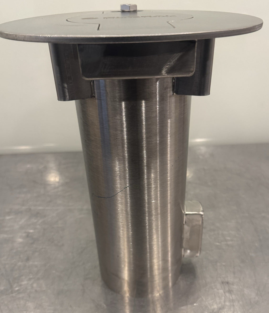 Global Industrial Removable Bollard Embedment Sleeve Ground Flush Mount NEW!