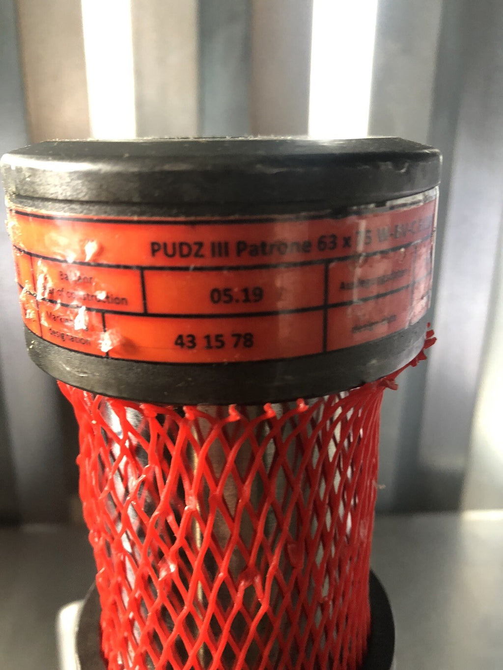 PUDZ III Patrone 63 X 75 W-BV-C EL100 Hydraulic Buffer Cartridge NEW! SHIPS FREE