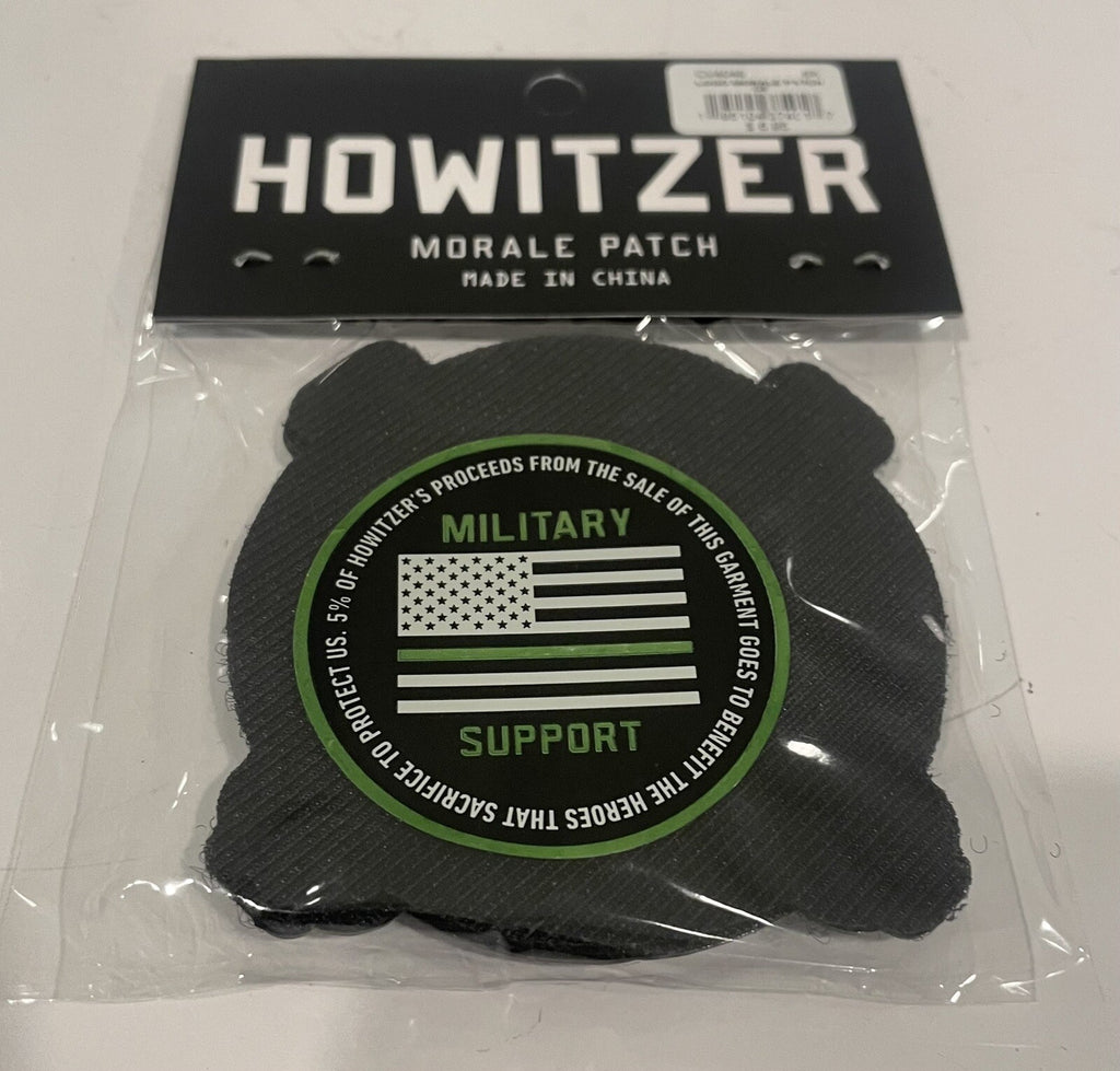 Howitzer Clothing Logo Morale Patch CV4048 NEW! FREE SHIPPING!