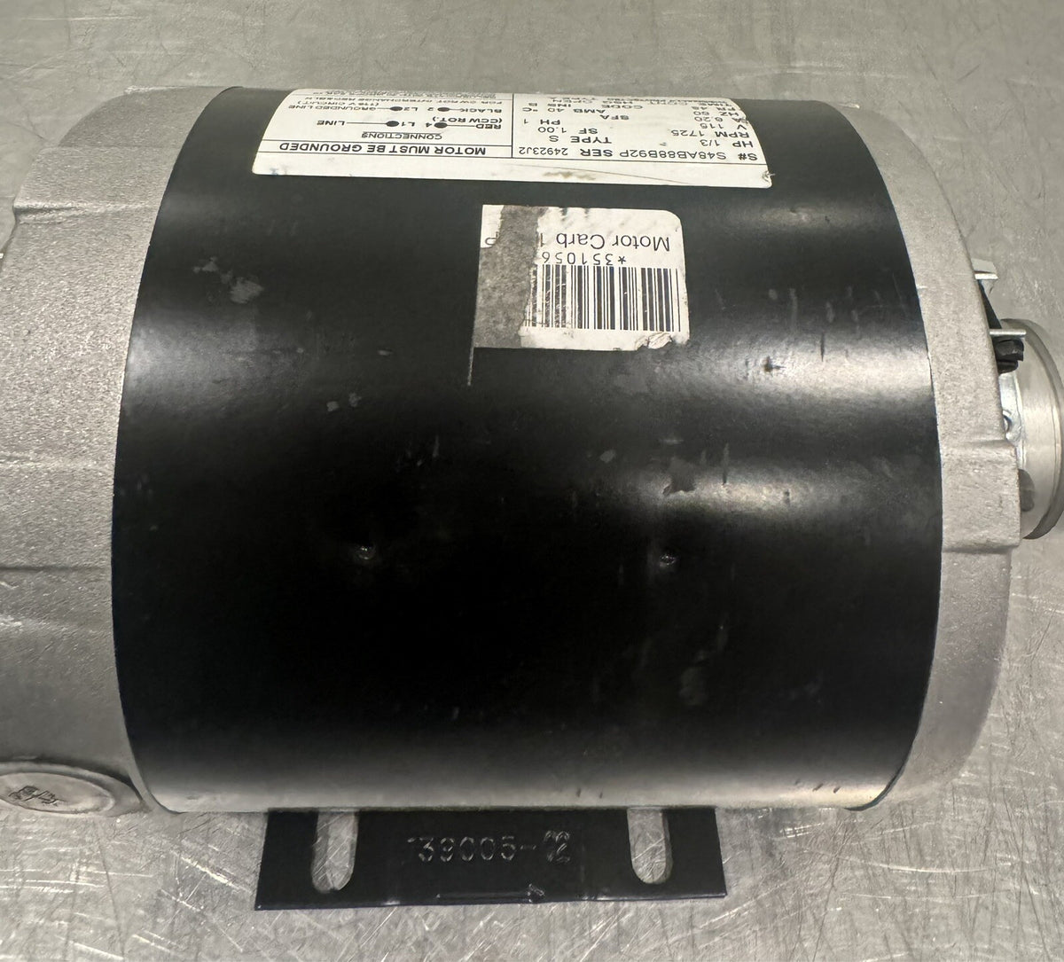 S48AB88B92P Regal Rexnord 1/3HP 1725 RPM Carbonator Pump NEW! FREE SHIPPING!