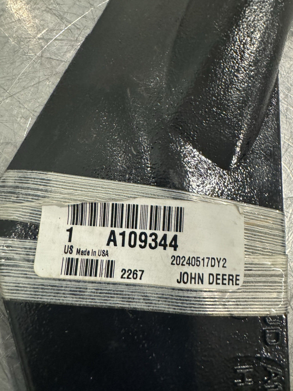 John Deere A109344 Seed Boot Right Side Genuine NEW! FREE SHIPPING!