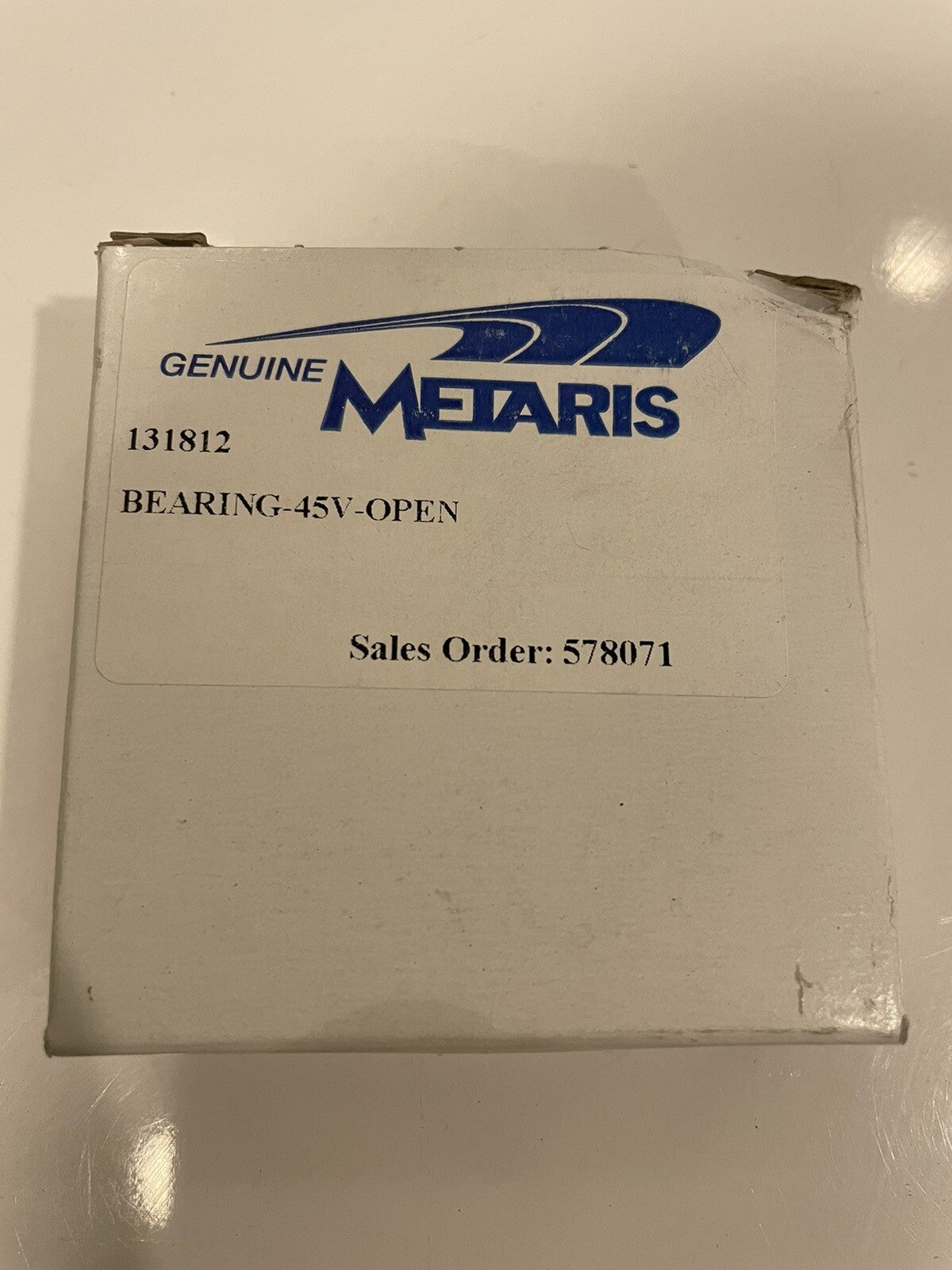 Metaris Bearing-45V-OPEN 131812 Shaft Bearing NEW! FREE SHIPPING!
