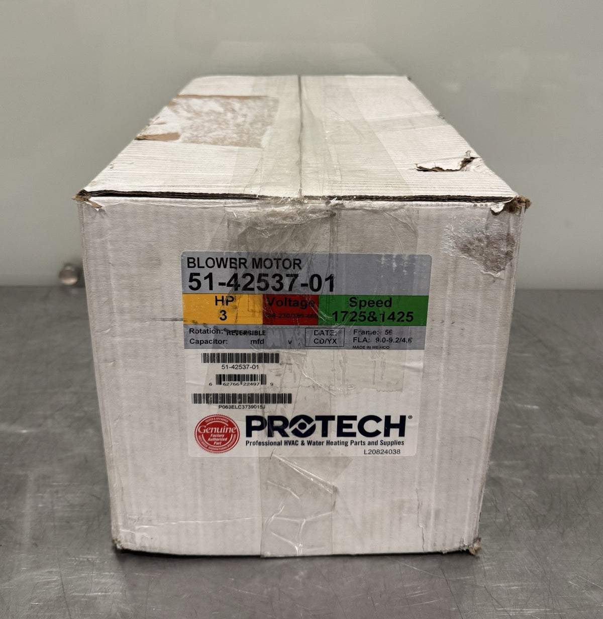 Protech 51-42537-01 Motor OEM Rheem 3HP 1725&1425 RPM M23MT NEW IN BOX!