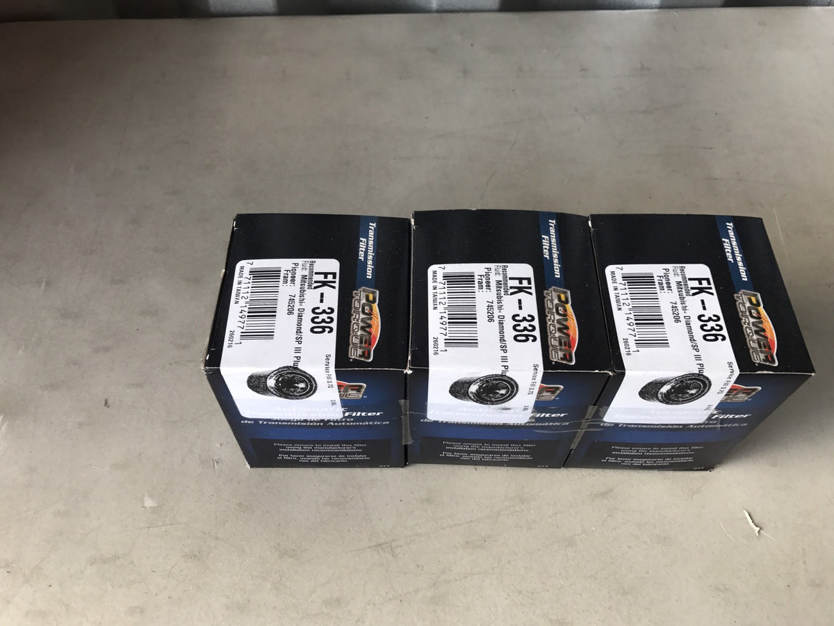 Power Torque FK-336 Automatic Transmission Filter Pack Of 3 FK336NEW IN BOX