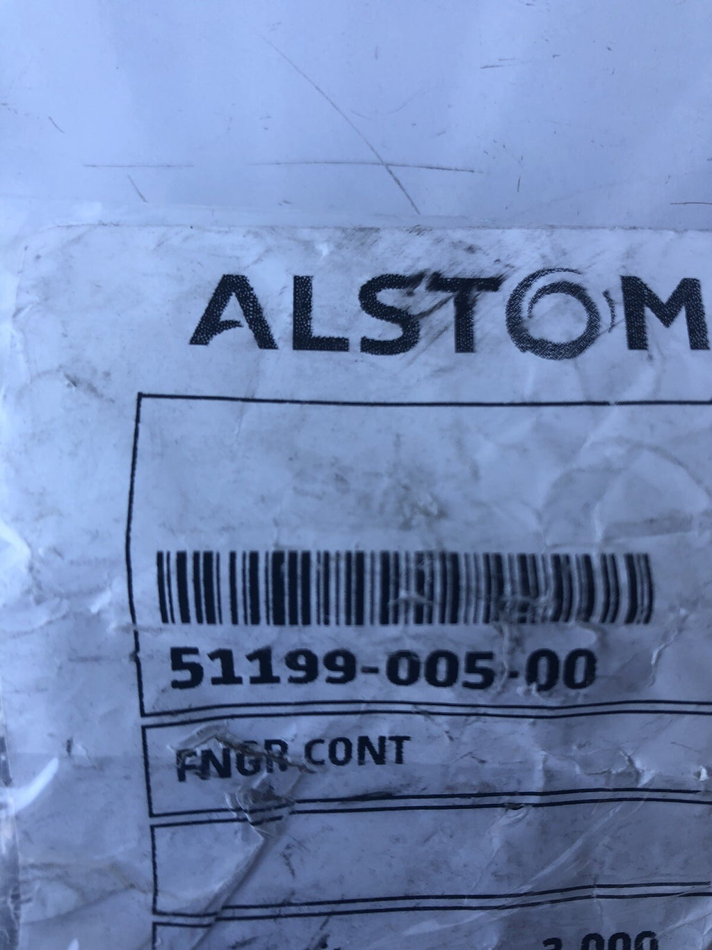 Alstom 51199-005-00 FNGR CONT NEW!!! FREE SHIPPING!!!