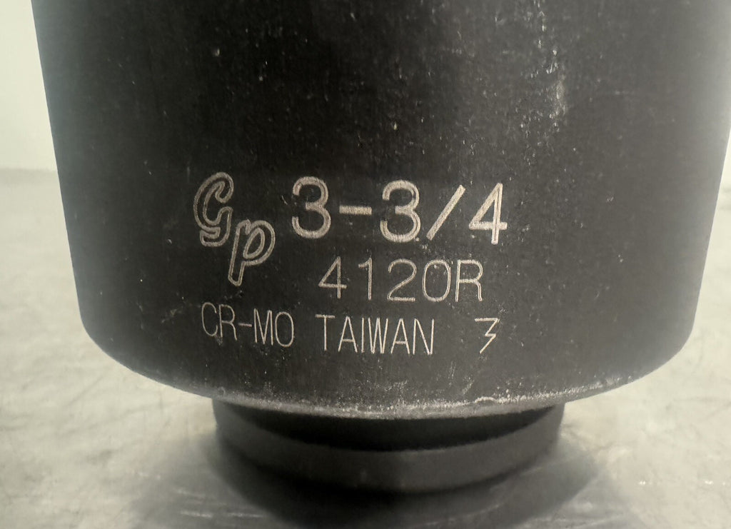 Grey Pneumatic 4120R 3-3/4” Socket 6 Point 1” Drive Standard NEW! FREE SHIPPING!