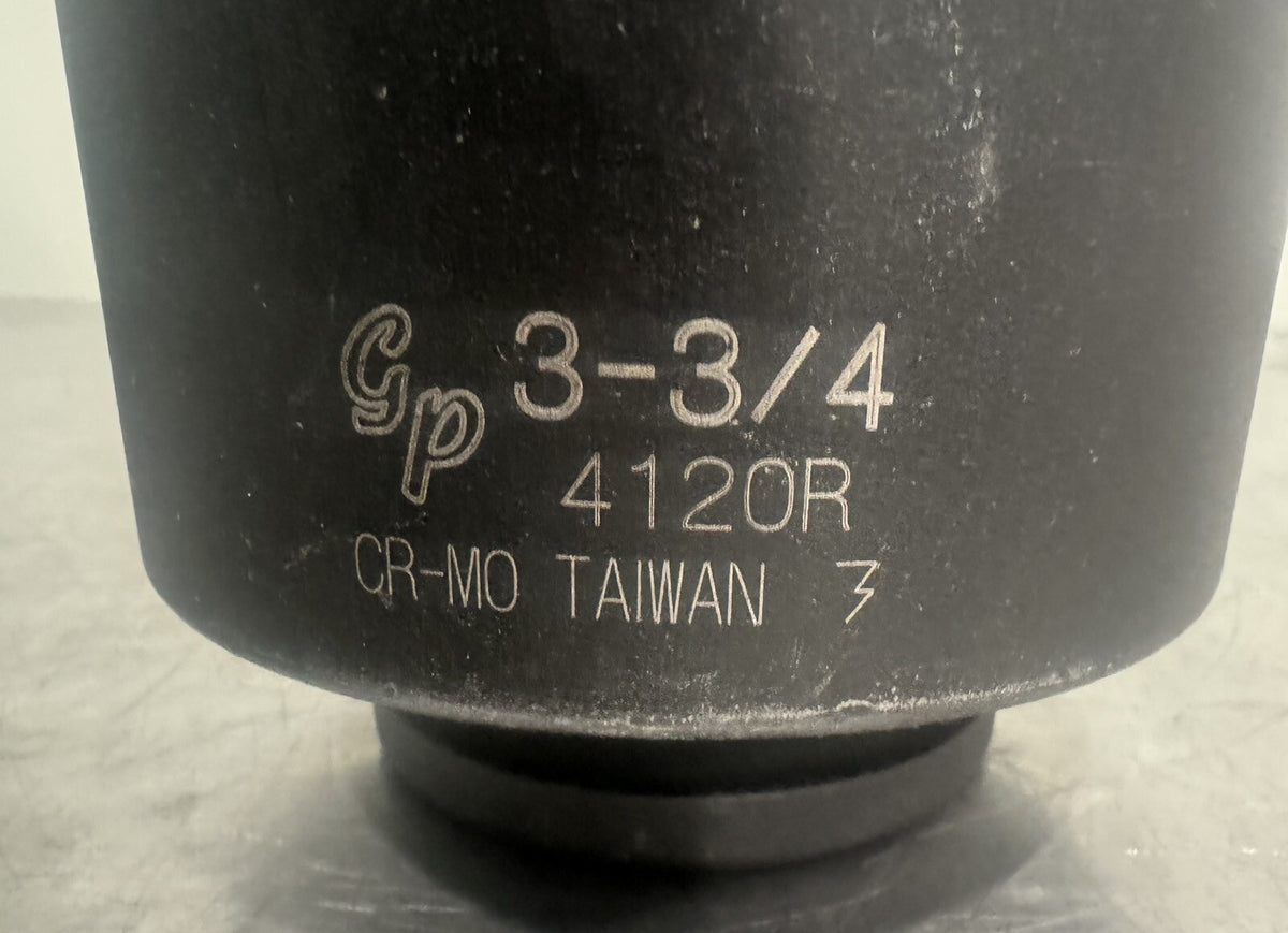 Grey Pneumatic 4120R 3-3/4” Socket 6 Point 1” Drive Standard NEW! FREE SHIPPING!