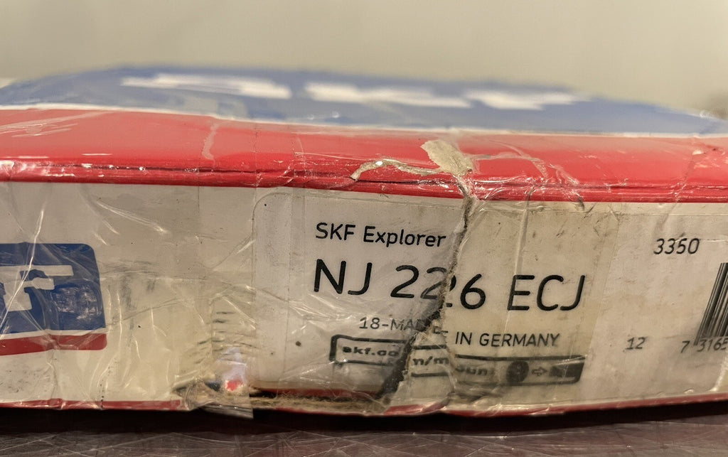 SKF NJ 226 ECJ Cylindrical Roller Bearing NEW IN BOX! FREE SHIPPING!