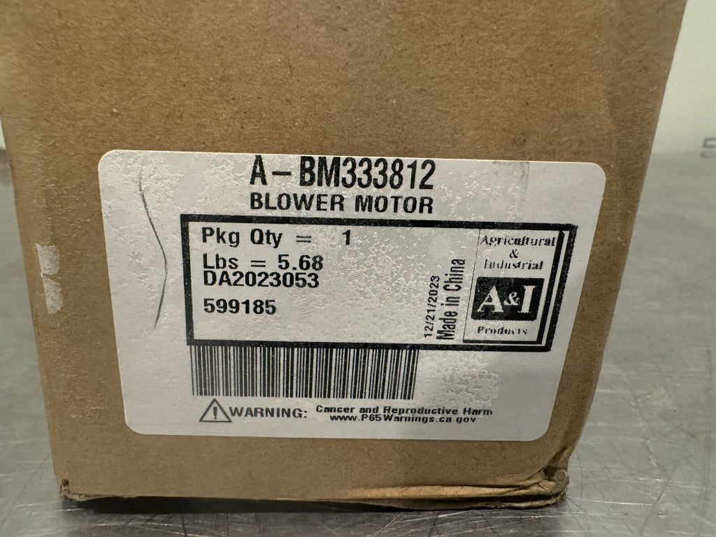 A&I BM333812 Blower Motor For John Deere NEW IN BOX! FREE SHIPPING!