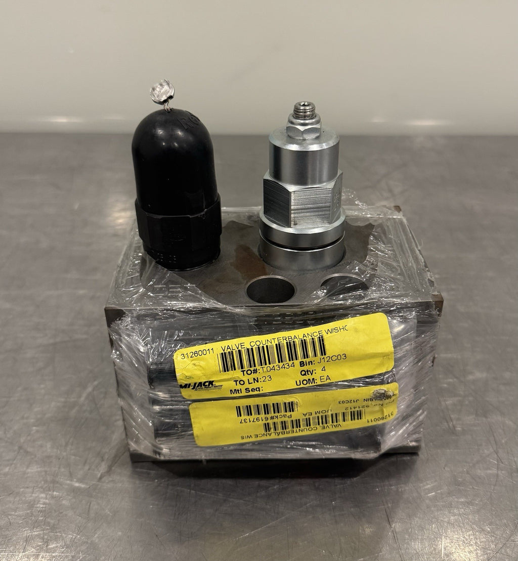 Mi-Jack 31260011 Counterbalance Valve 921412 Rexroth C47174 Manifold NEW!