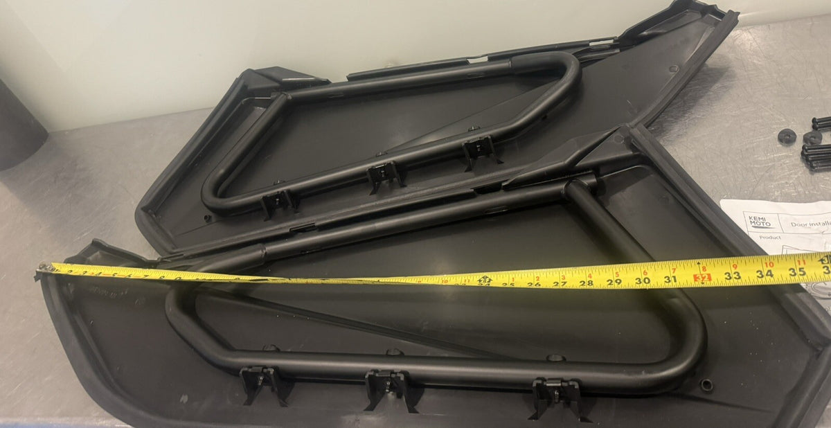 Kemi Motor UTV Front Lower Doors W/ Metal Frame NEW! FREE SHIPPING!