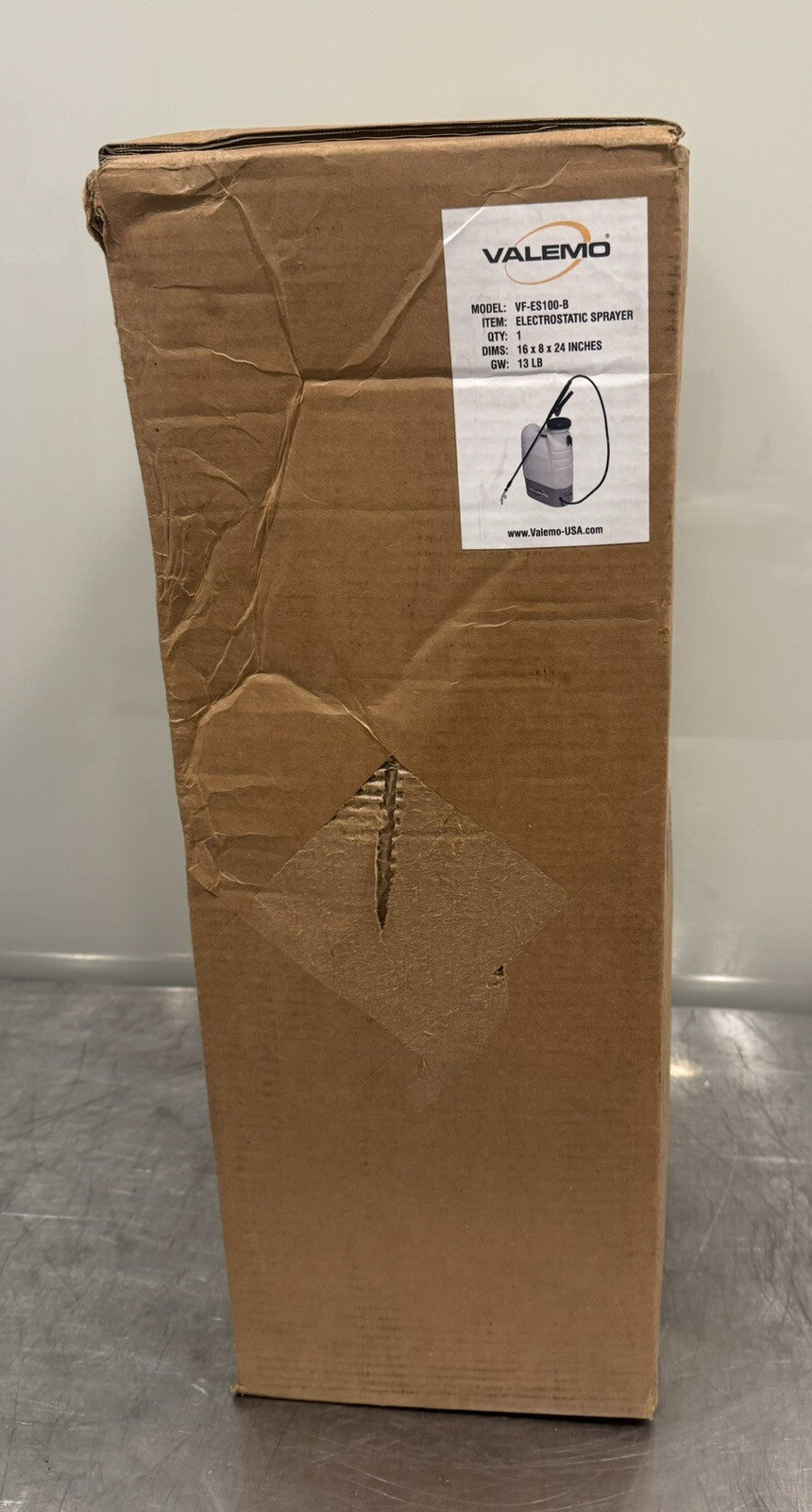 Valemo VF-ES100-B Cordless Electrostatic Backpack Sprayer NEW IN BOX! SHIPS FREE