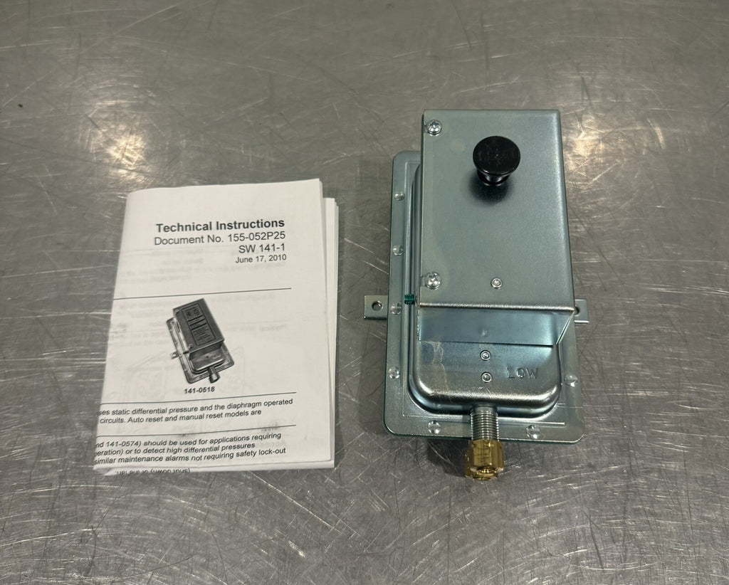 Siemens Powers 141-0575 Differential Static Air Flow Switch NEW! FREE SHIPPING!