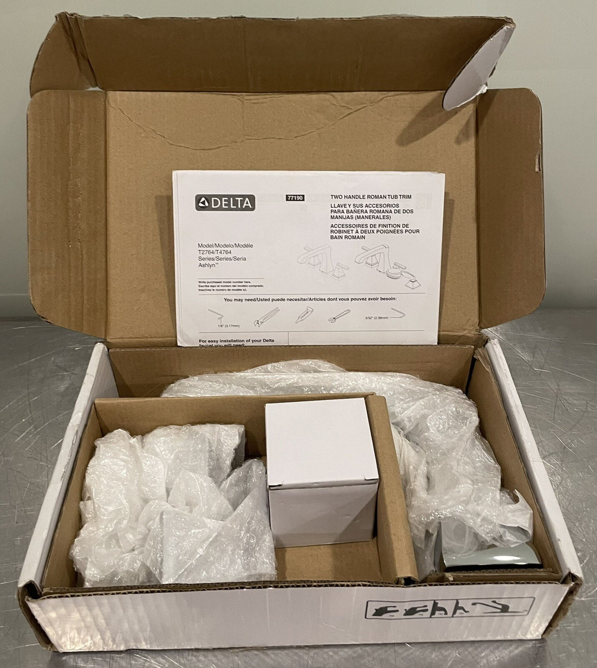Delta T2764 Roman Tub Trim Chrome NEW IN BOX! FREE SHIPPING!