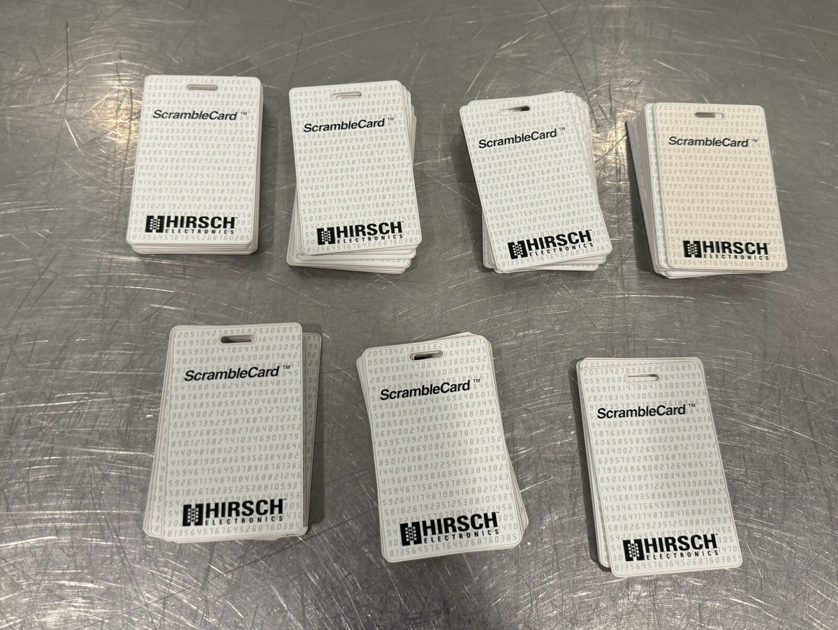 HID IDC20-125 Cards 65 PACK Hirsch Scramble Access Card NEW! FREE SHIPPING!