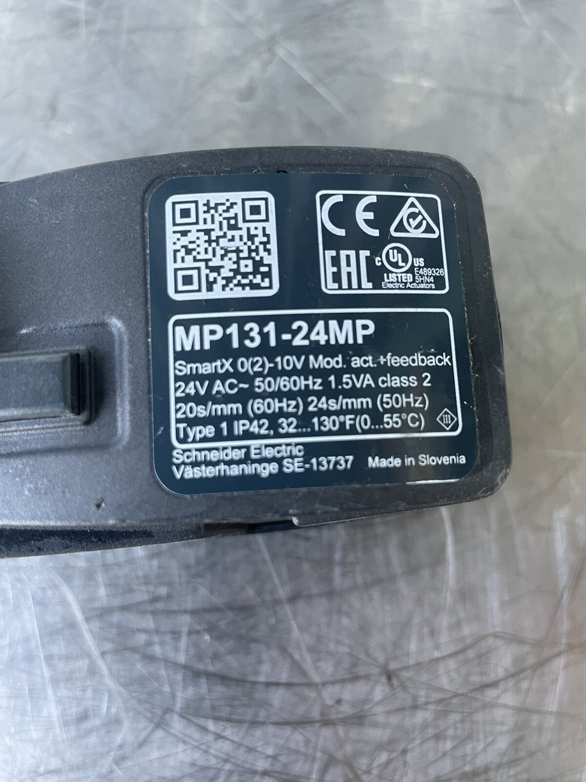 Schneider Electric MP131-24MP SmartX Valve Actuator NEW! FREE SHIPPING!