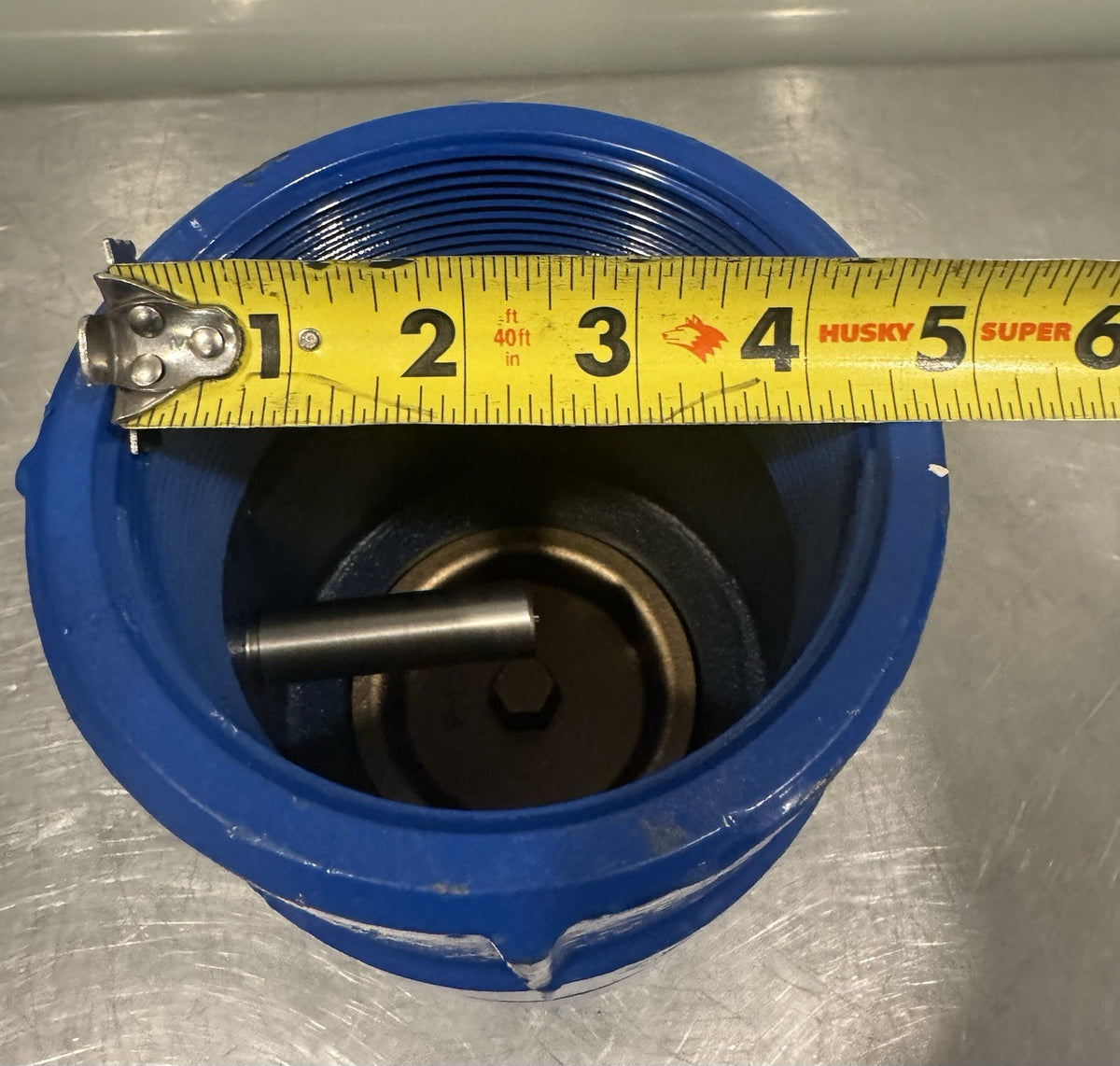 DC400 4” Inline Check Valve Poppet Disc NEW! FREE SHIPPING!