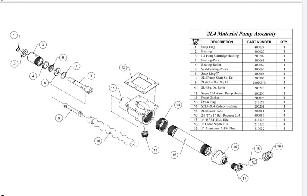 Spray Force 200093 Gasket 2L4 NEW! FREE SHIPPING!