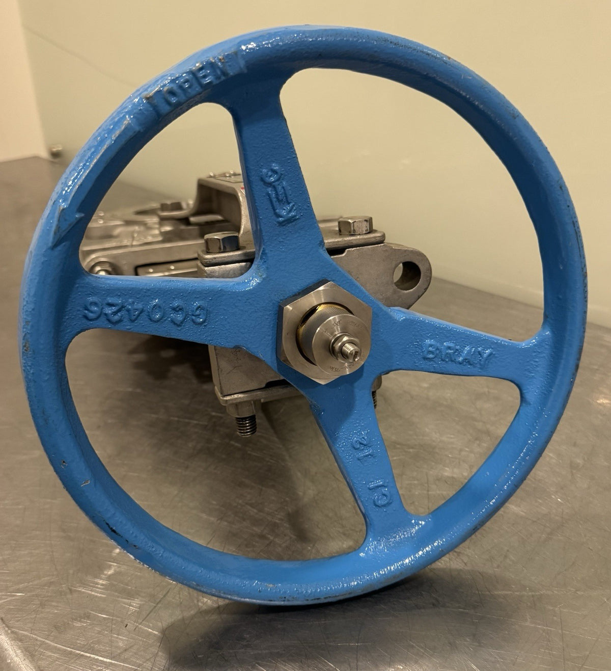 FNW 2020TU 6" Slide Gate Knife Valve CF8M Body 316 Gate RTFE Seat PTFE Packing