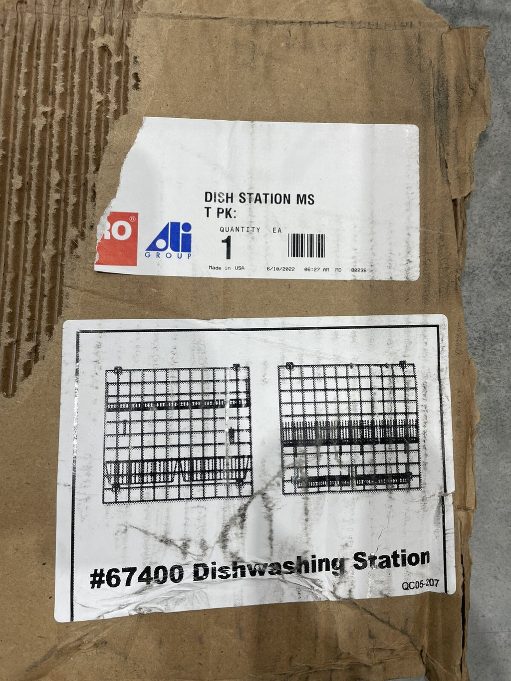 Metro 67400 Dishwashing Station Shelving Kit Little Caesars NEW! FREE SHIPPING!