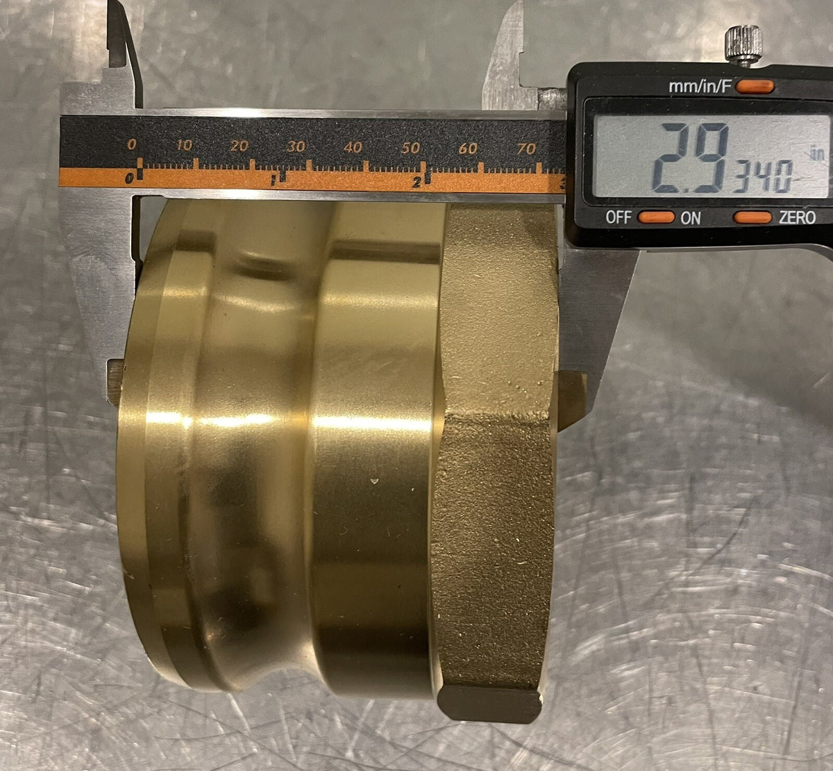 Dixon A-400 Cam & Groove Coupling Adapter Brass NEW! FREE SHIPPING!