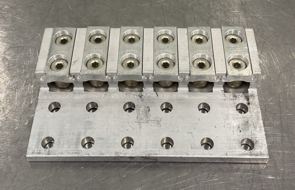 ILSCO USGL-1000R126 Lay In Connector Aluminum Terminal Strip NEW! FREE SHIPPING!