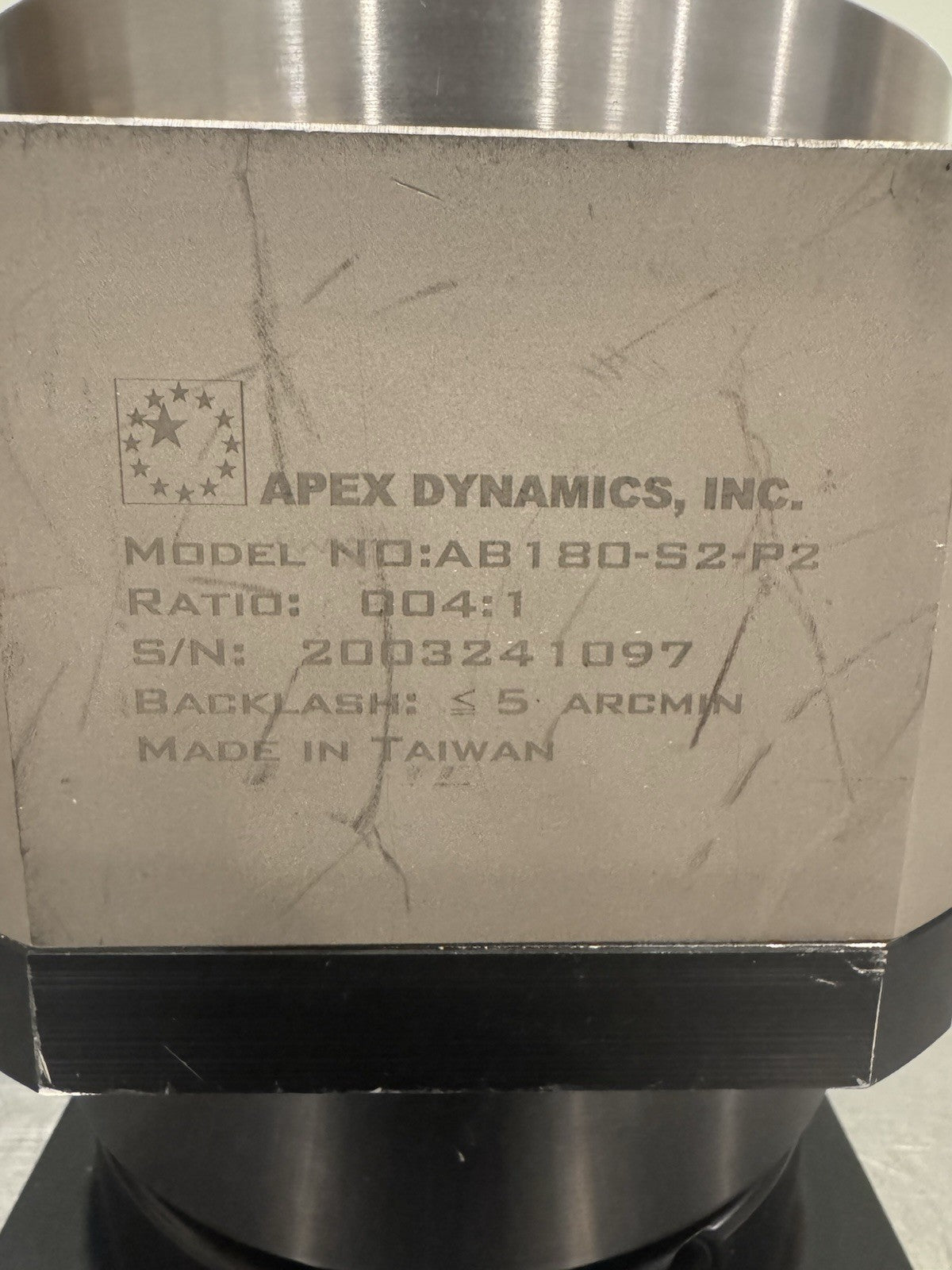 Apex Dynamics AB180-S2-P2 Planetary Gearhead 004:1 Ratio NEW! FREE SHIPPING!