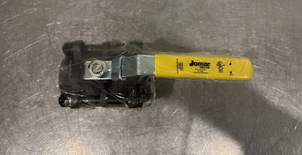 Jomar S-CS-1000N-SS-4B Steel 2” Ball Valve Socket Weld 1000 WOG NEW!