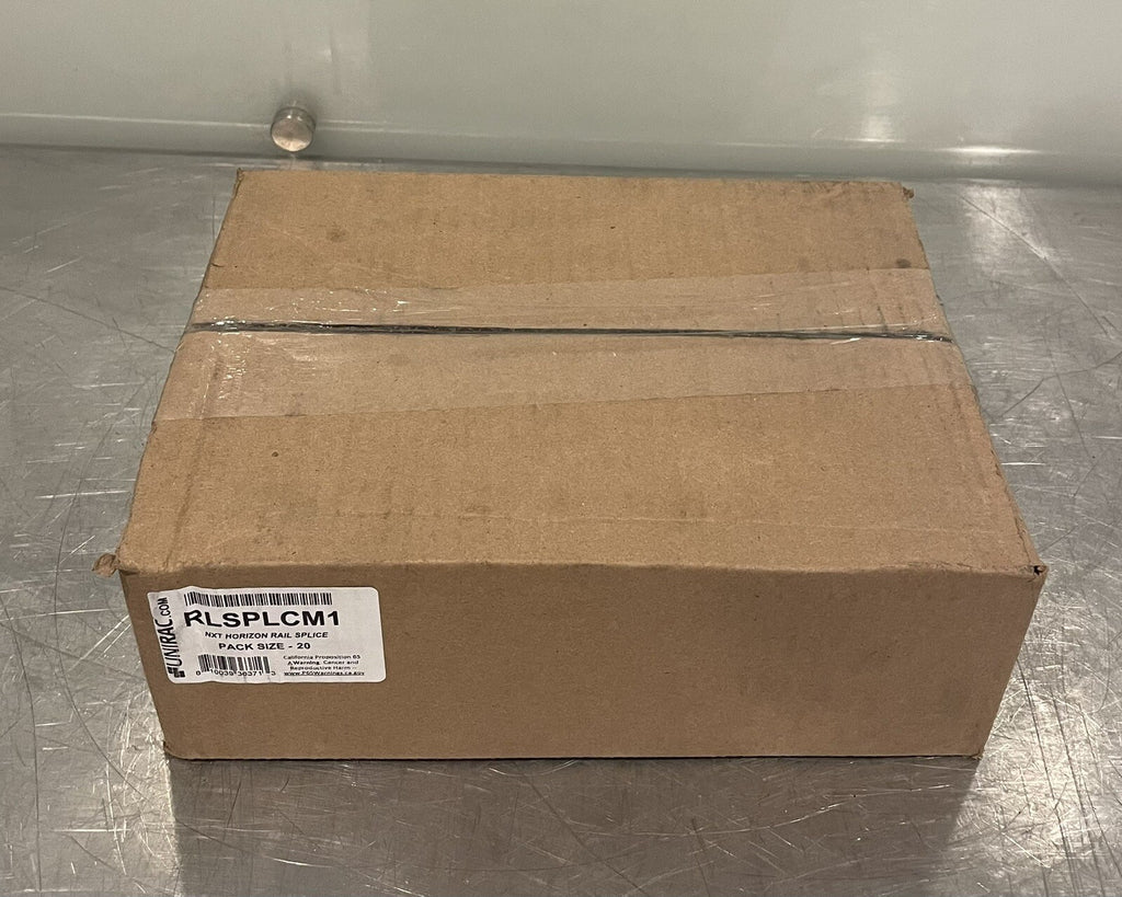 Unirac RLSPLCM1 Rail Splice Next Horizon Series 20 PACK NEW! FREE SHIPPING!