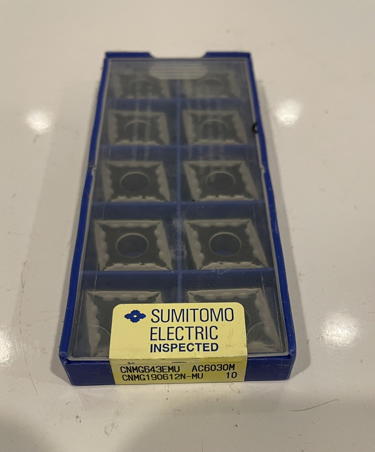 Sumitomo CNMG190612N-MU Carbide Insert 10 PCK AC6030M NEW! SHIPS FREE!