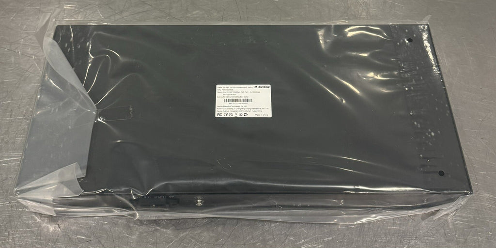 Mokerlink POE-G242GS 26-Port Gigabit Ethernet Switch W/ 24 Port POE NEW IN BOX!