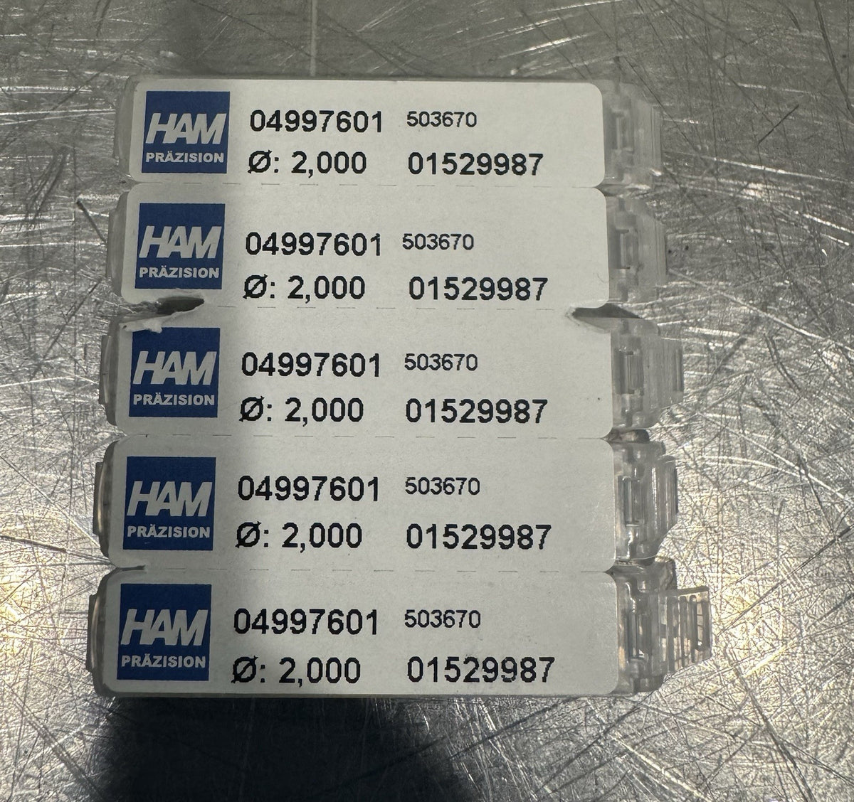 Ham Precision 04997601 Micro Mill Bits PACK OF 5 Ham Prazision NEW! SHIPS FREE!