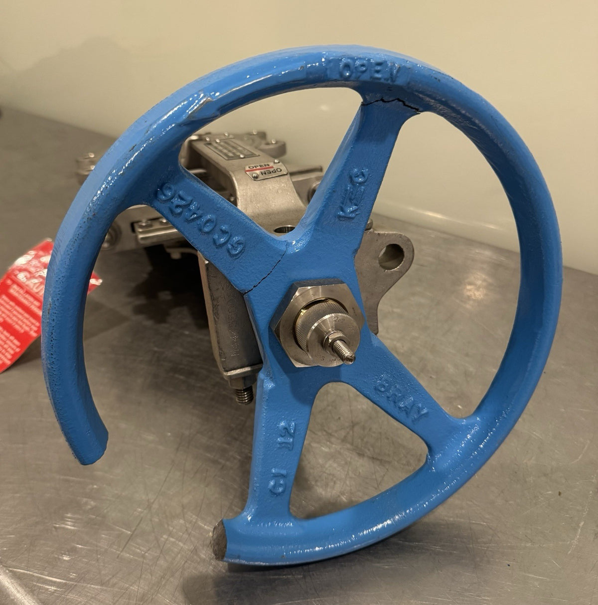 FNW 2020TU 6" Slide Gate Knife Valve CF8M Body 316 Gate RTFE Seat PTFE Packing