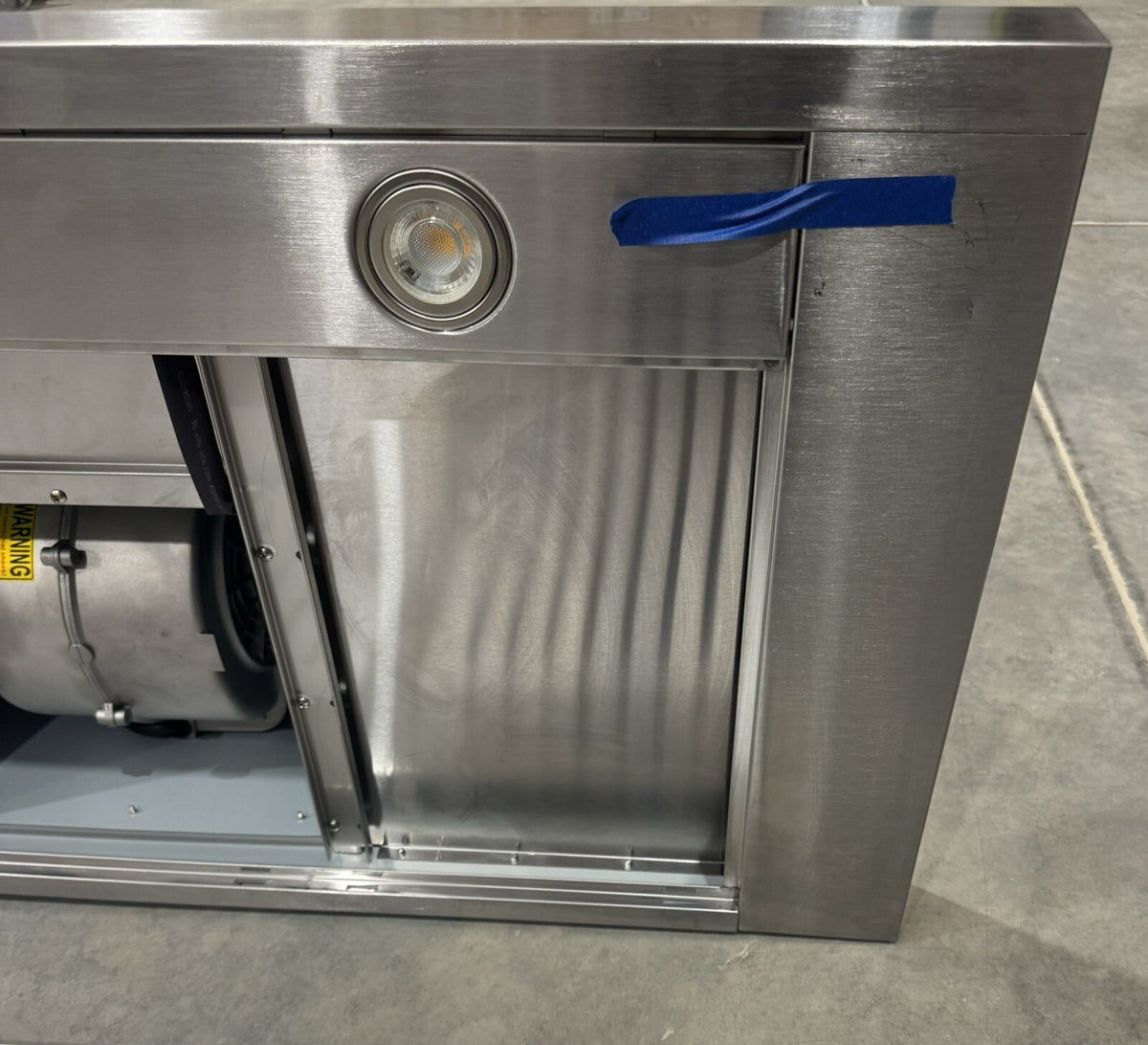 Kobe RAX2142SQB-X Range Hood 42” Stainless Brillia Series Under Cabinet NEW!