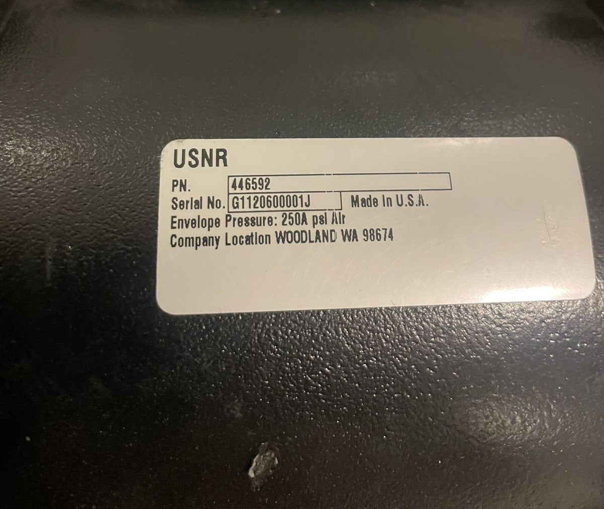 USNR 446592 Hydraulic Cylinder NEW! FREE SHIPPING!
