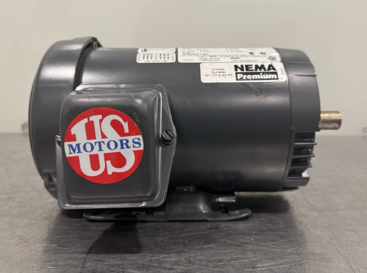 Nidec U2P2DC 2HP 208-230/460V 1800 RPM 3PH Motor NEW! FREE SHIPPING!