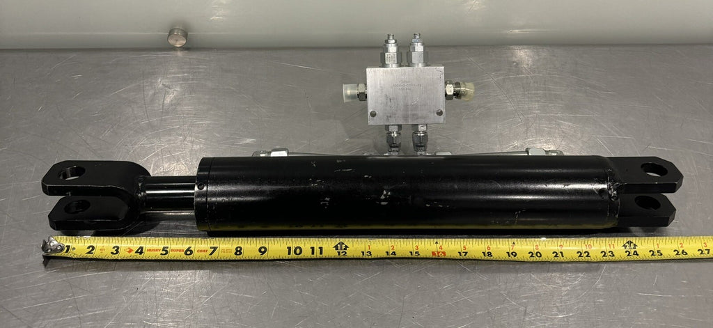 DFP-BMC2512 Hydraulic Cylinder W/ Vonberg 5008-3-2000-F4 Valve NEW! SHIPS FREE!