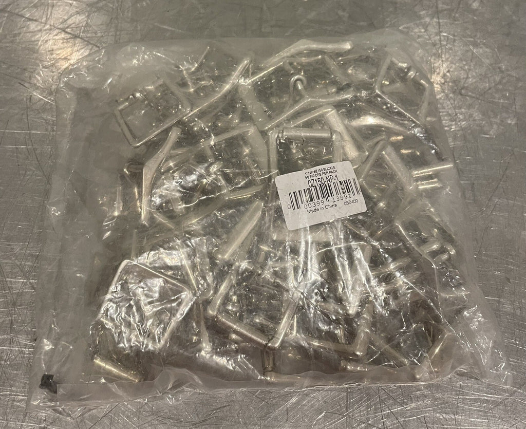 0Z150-NP-1 Buckle 1” NP Z150 Nickel Plated 50 PACK NEW! FREE SHIPPING