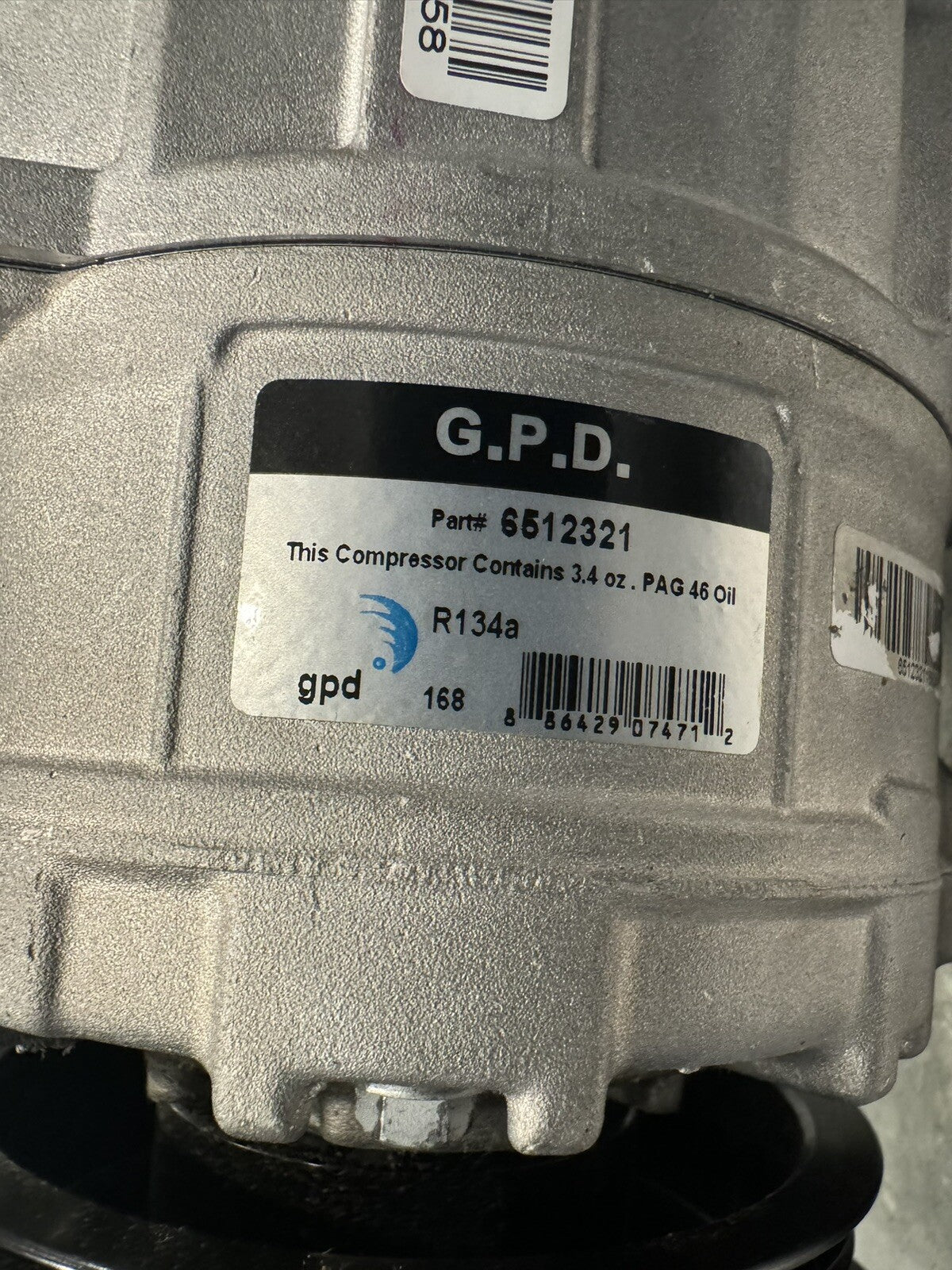 GPD 6512321 AC Compressor VW Volkswagen Golf NEW IN BOX! FREE SHIPPING!