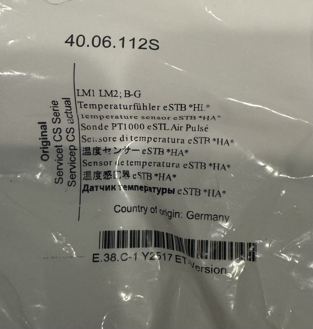 Rational 40.06.112S Temperature Sensor Probe ESTB HA NEW! FREE SHIPPING!