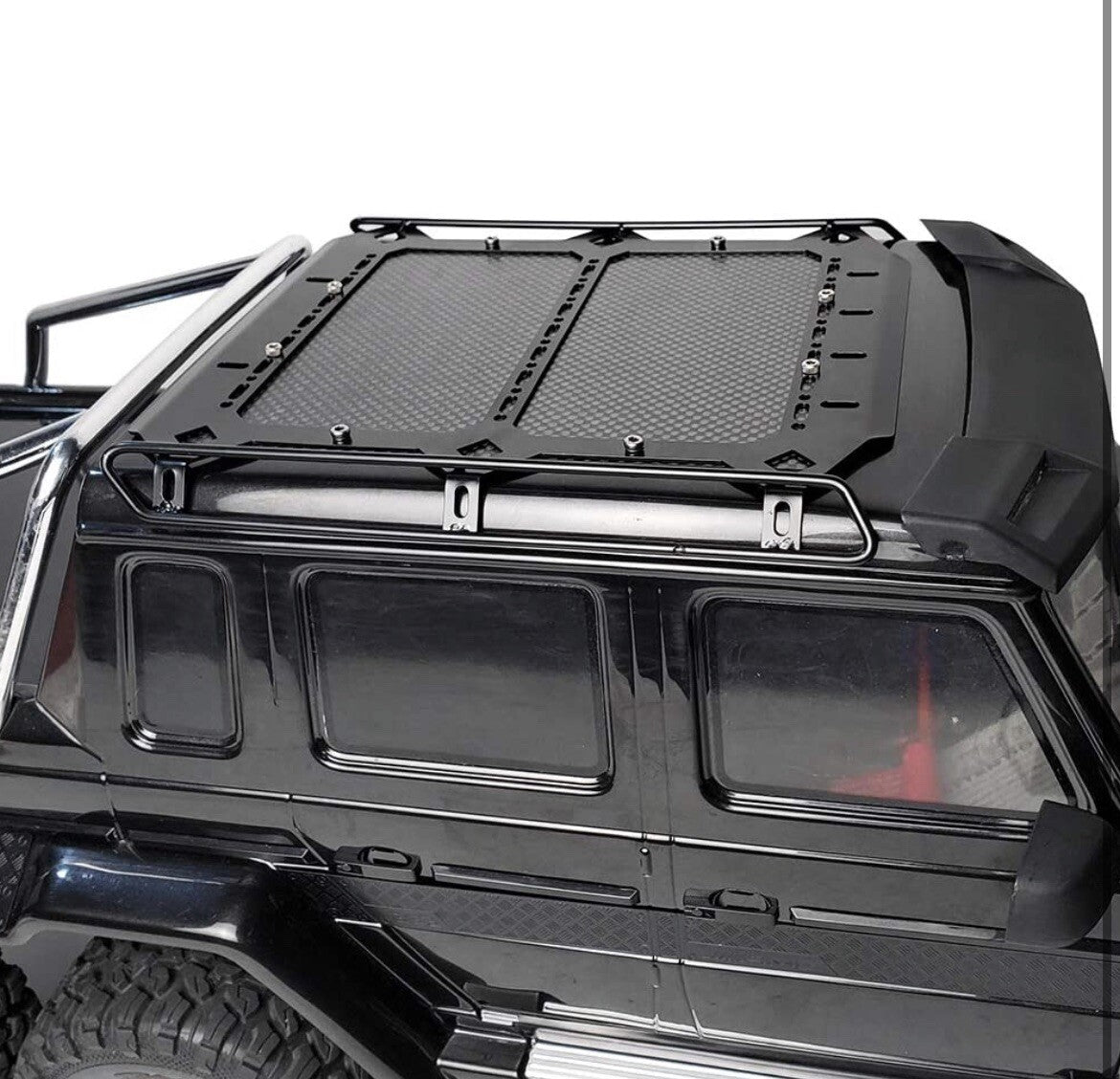 RC Lions Roof Rack W/ Carbon Fiber Panel Upgrade NEW! FREE SHIPPING!