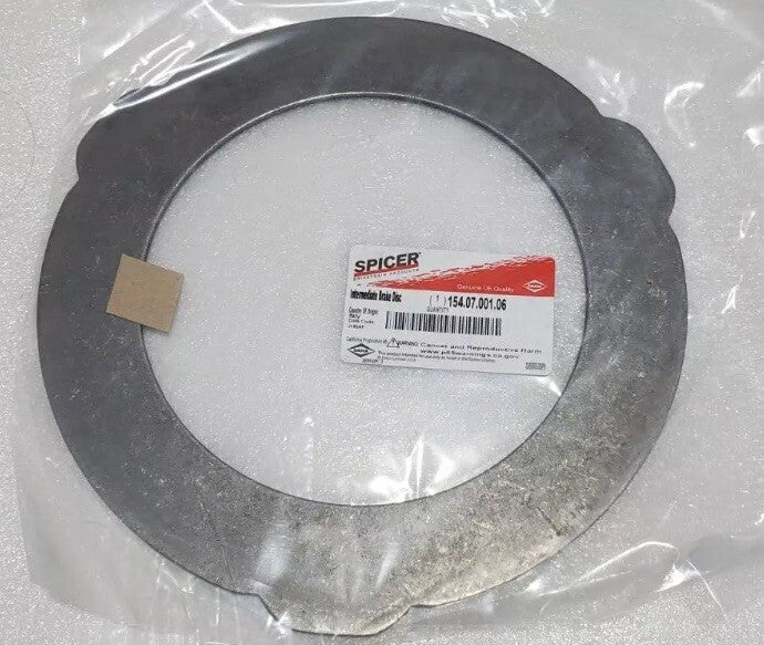 Spicer 154.07.001.06 Intermediate Brake Disc NEW! FREE SHIPPING!