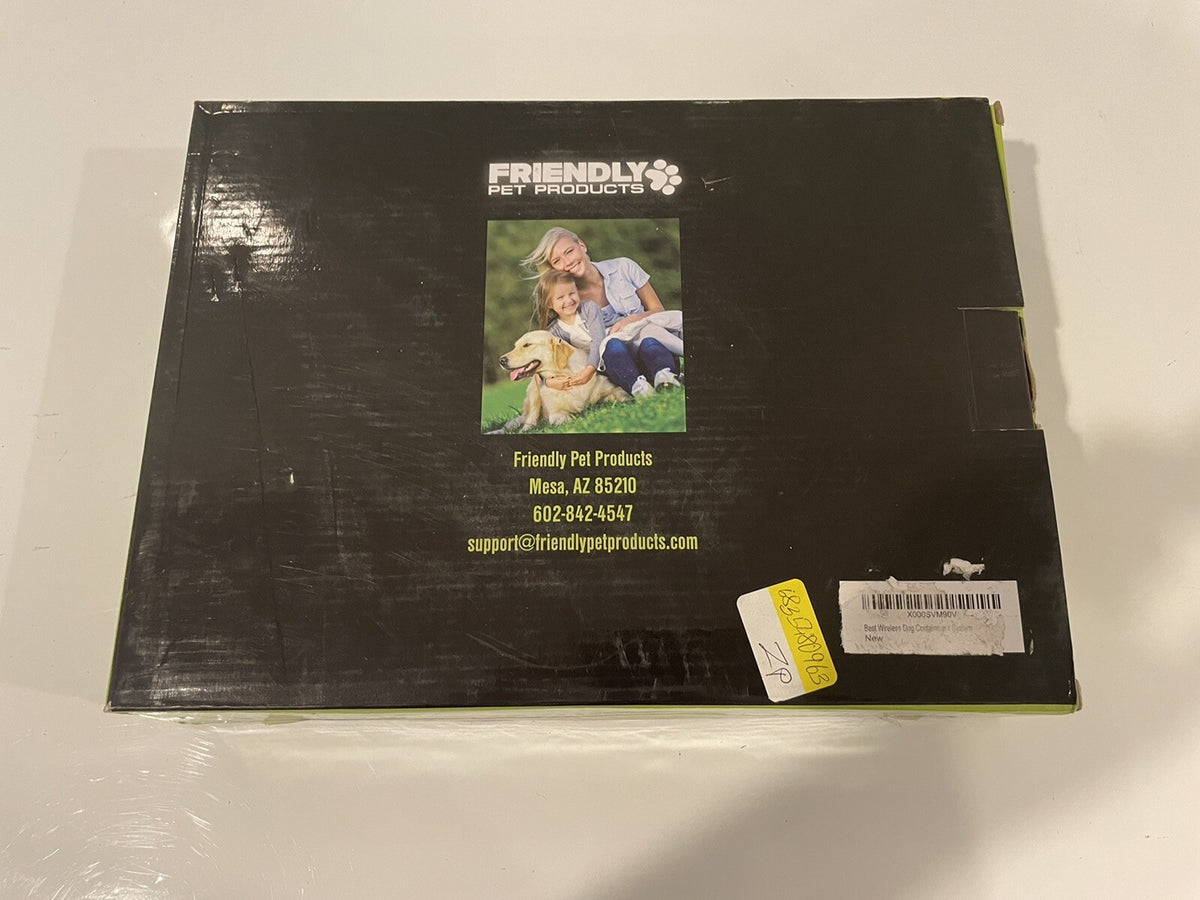 Friendly Pet Products Wireless Dog Containment System Platinum Edition NEW!